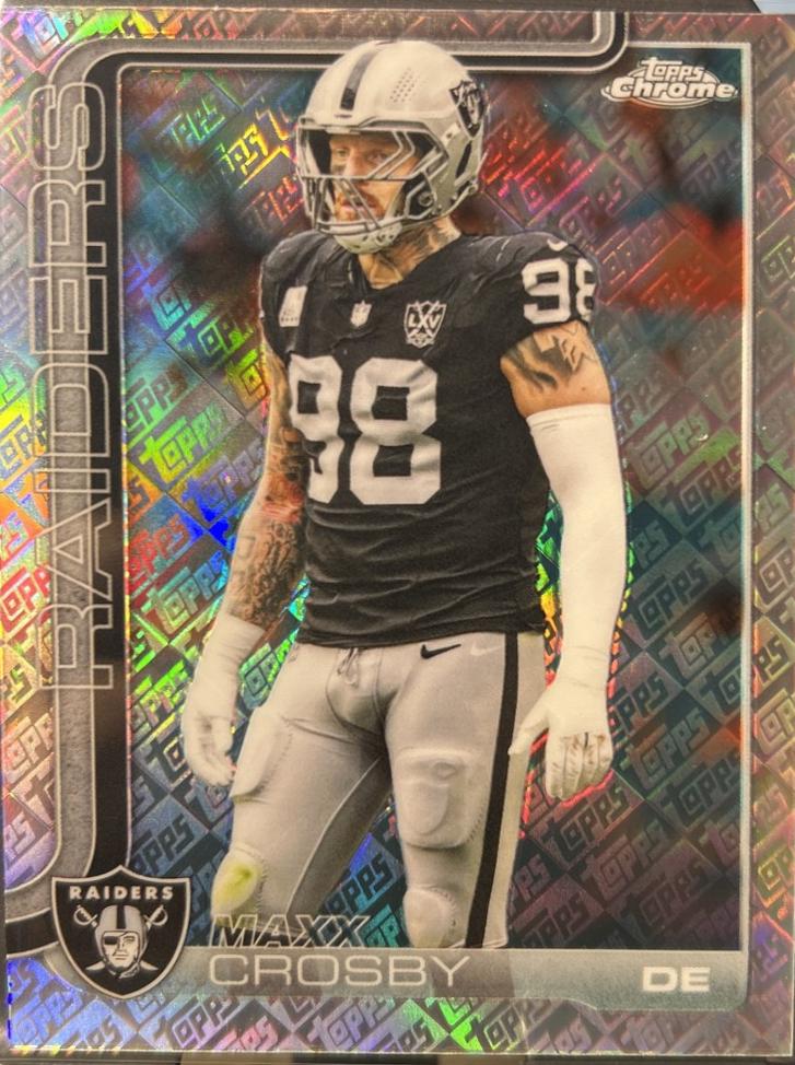 Maxx Crosby [Topps Refractor] #180