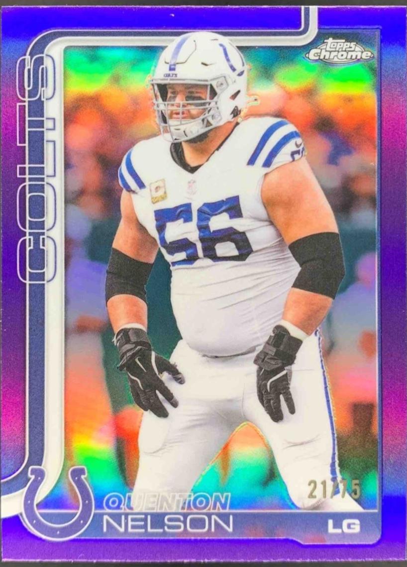 Quenton Nelson [Purple Refractor] #144