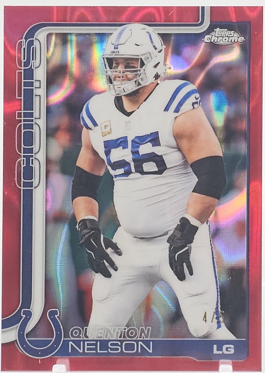 Quenton Nelson [Red Refractor] #144