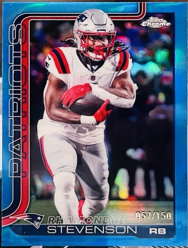 Rhamondre Stevenson [Blue Refractor] #210
