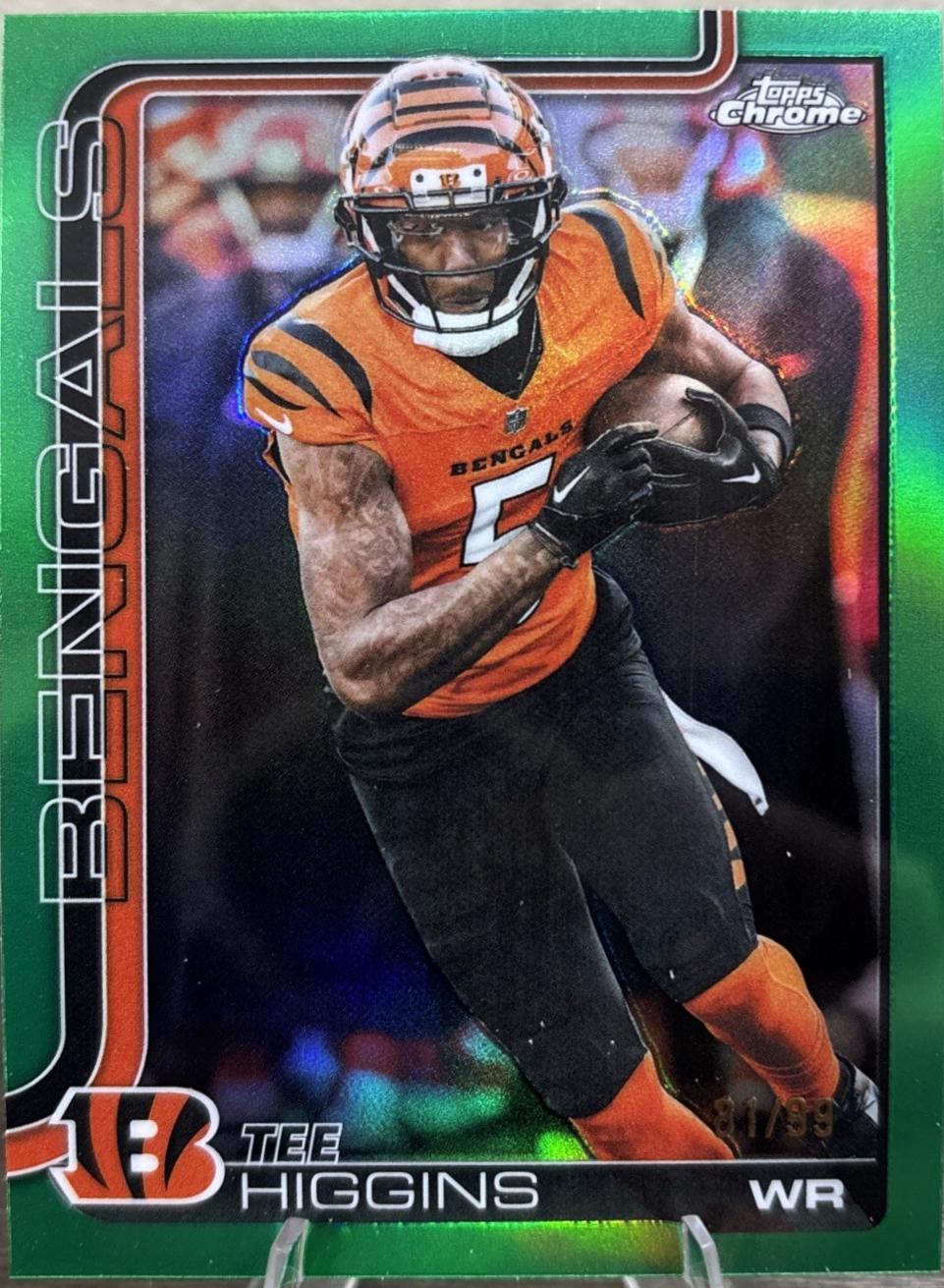 Tee Higgins [Green Refractor] #59