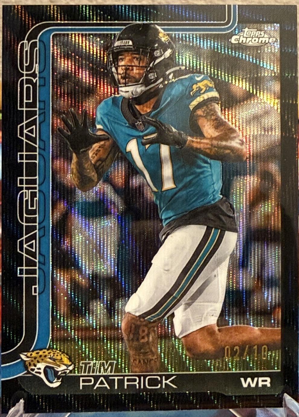 Tim Patrick [Black Wave Refractor] #96