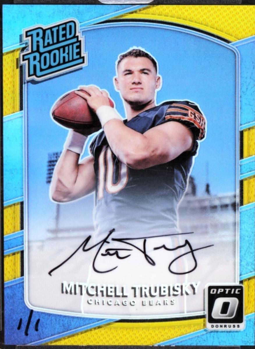 Mitchell Trubisky [Autograph Gold] #178