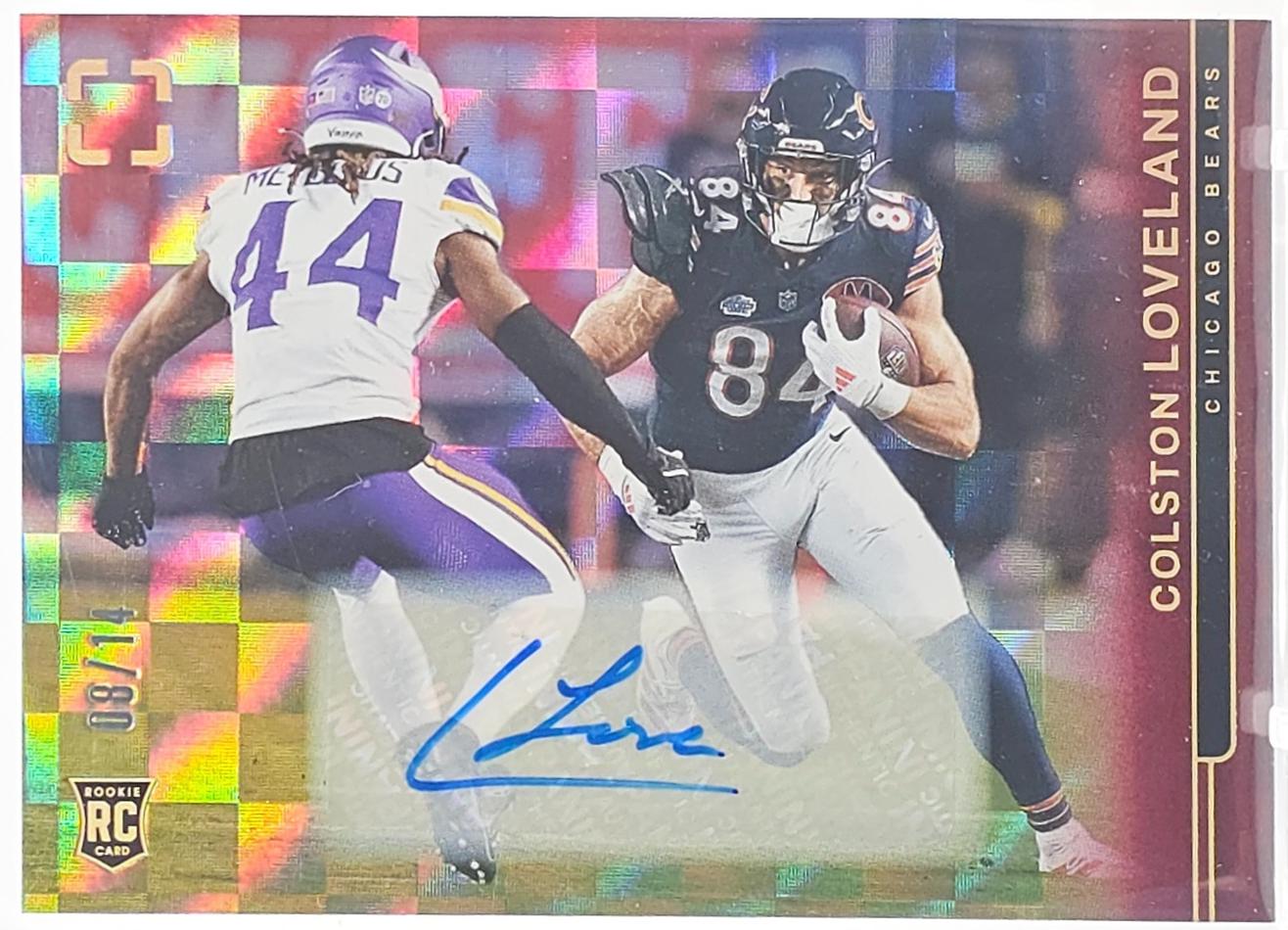 Colston Loveland [Maroon Rookie Autograph] #188