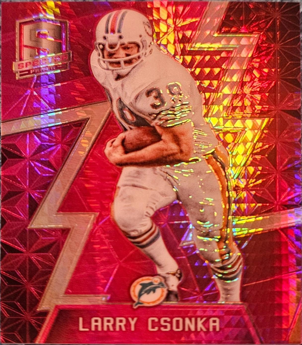 Larry Csonka [Neon Pink] #10