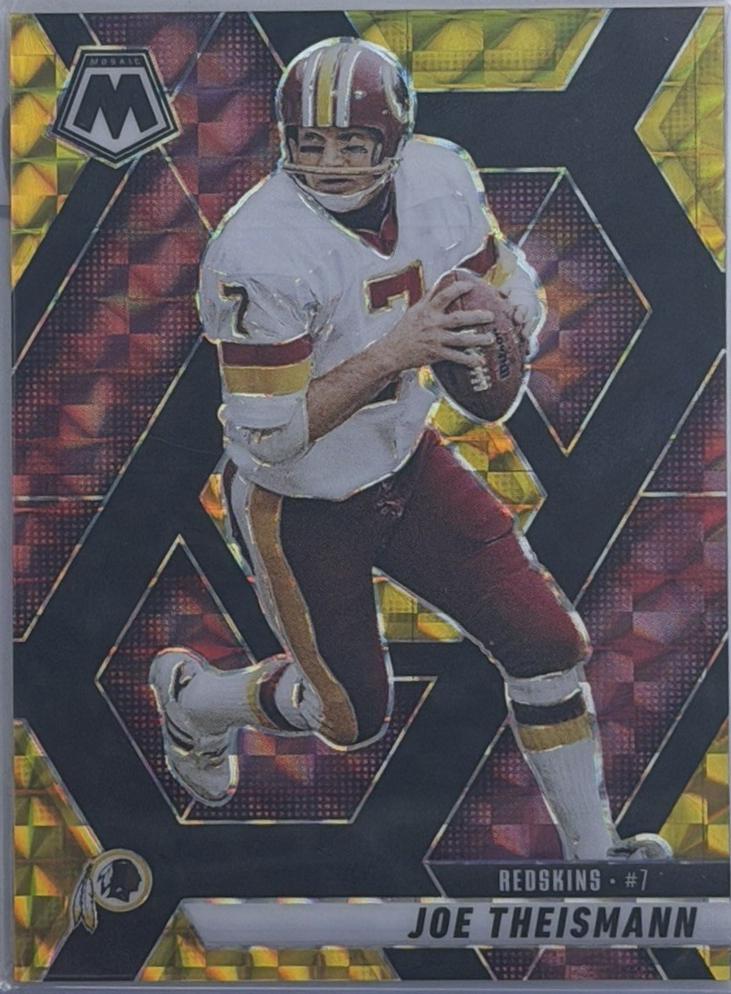 Joe Theismann [Mosaic Choice Black Gold] #105