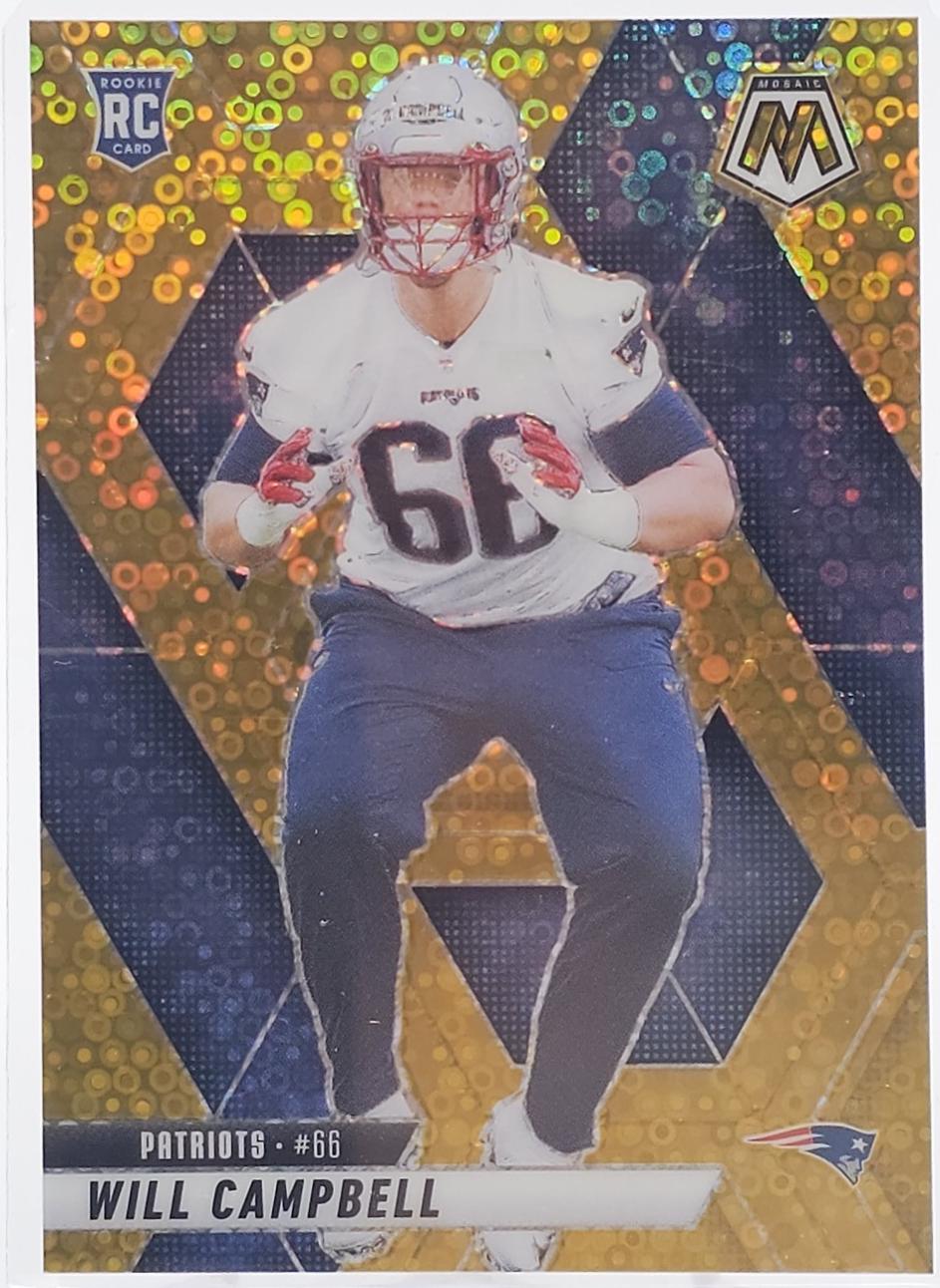 Will Campbell [Mosaic No Huddle Gold] #378