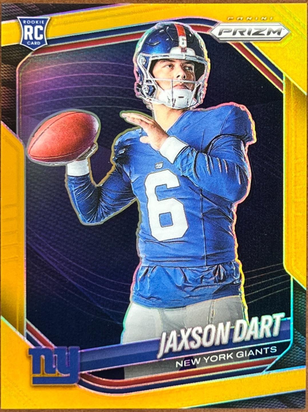 Jaxson Dart [Gold Rookie Variation Silver] #430