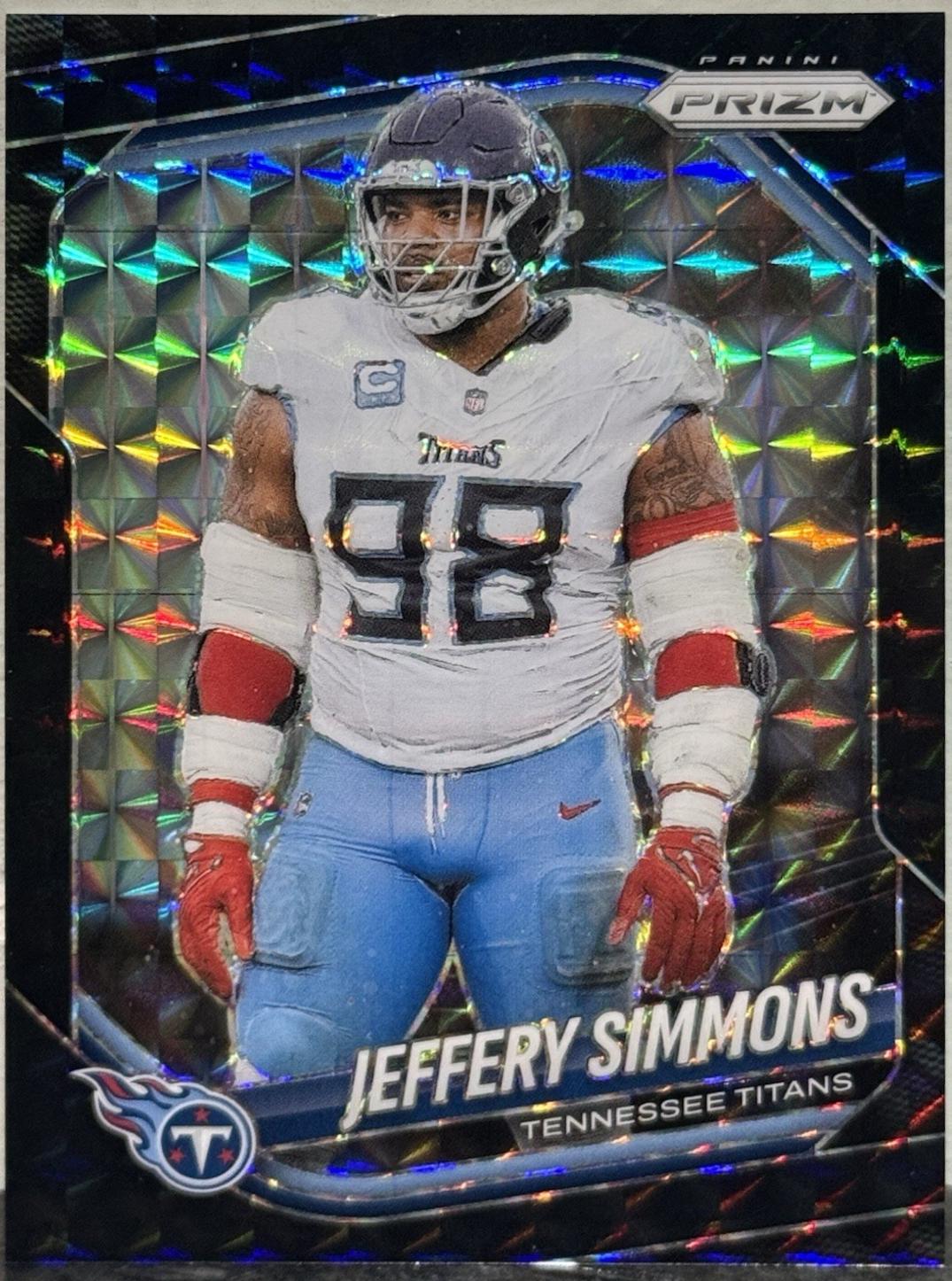Jeffery Simmons [Black Finite] #268