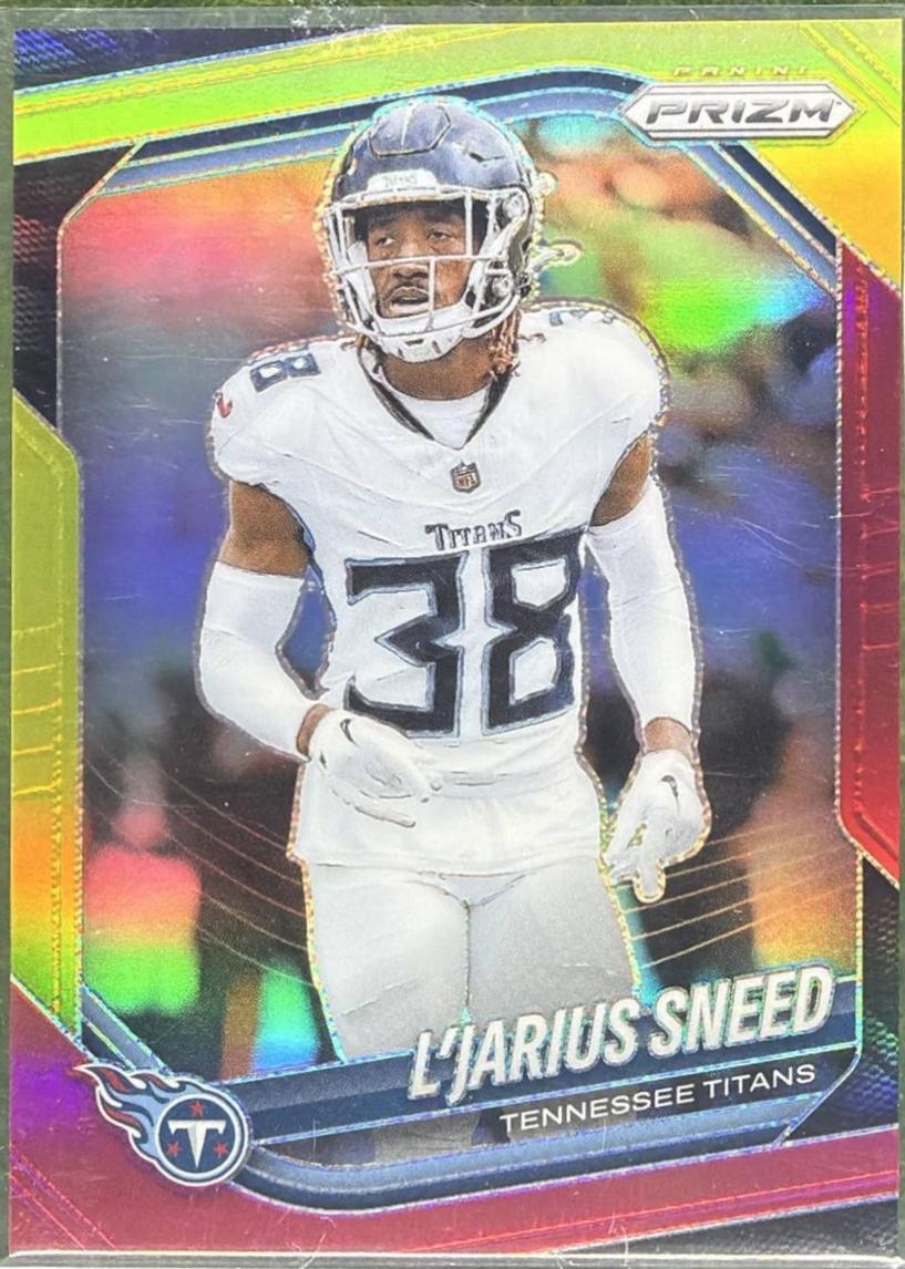 L'Jarius Sneed [Red Yellow] #24
