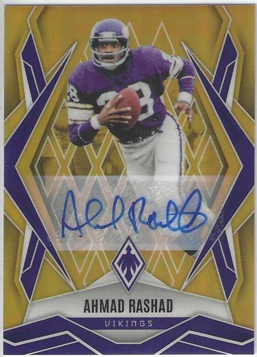 Ahmad Rashad [Gold Autograph] #50
