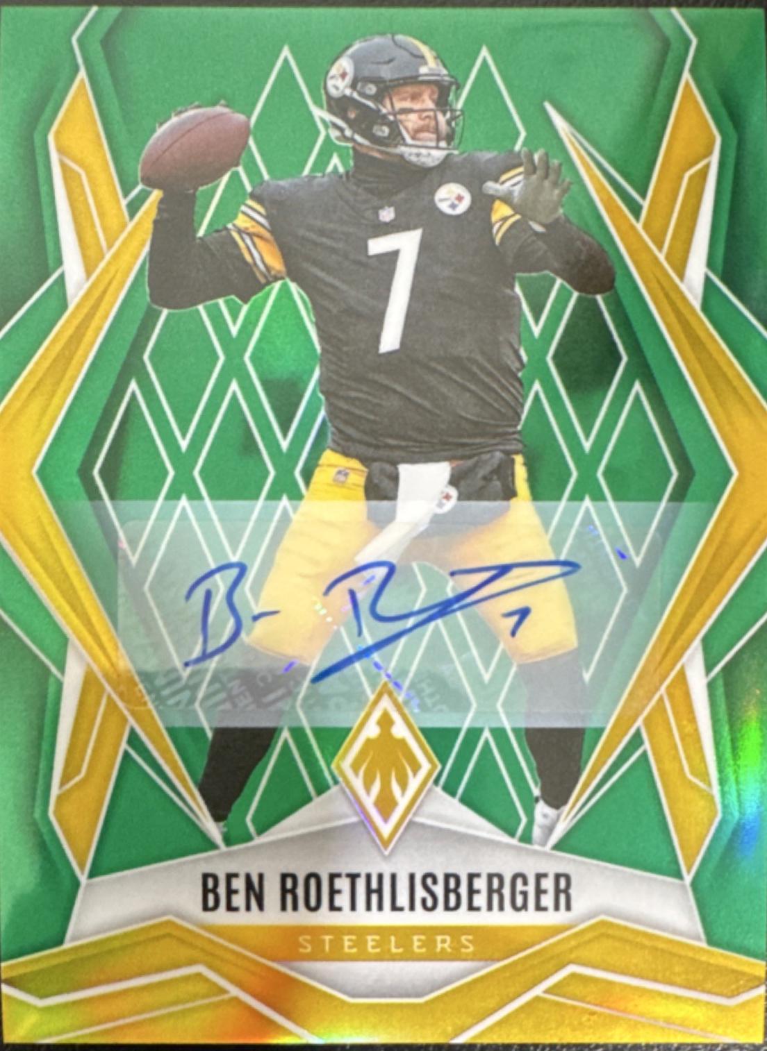 Ben Roethlisberger [Lazer Autograph] #89