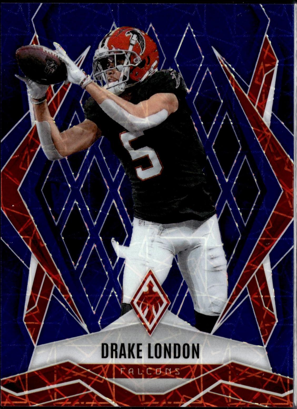 Drake London [Blue Lazer] #126