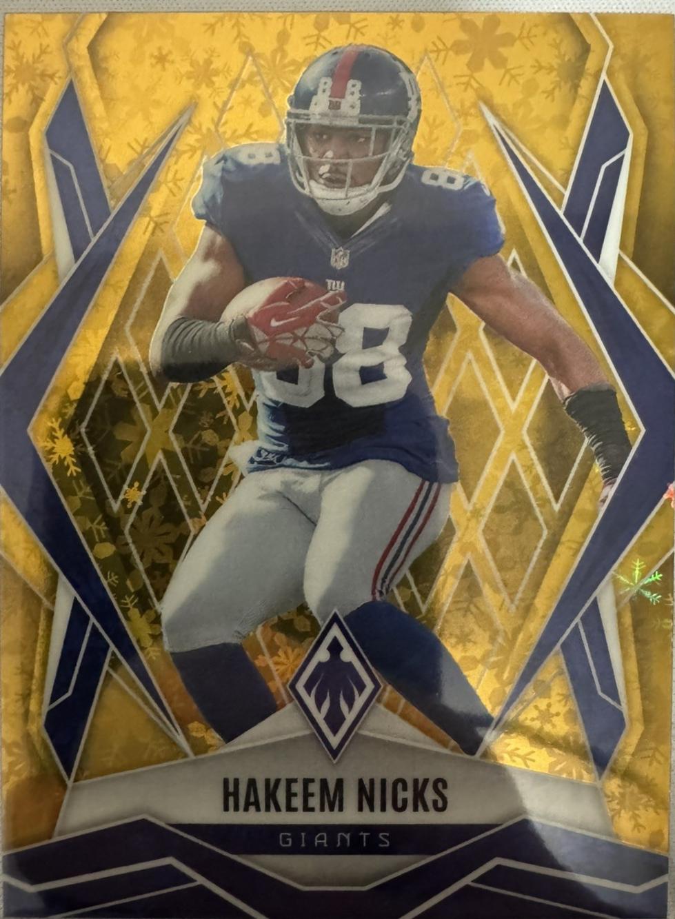 Hakeem Nicks [Gold Winter] #86