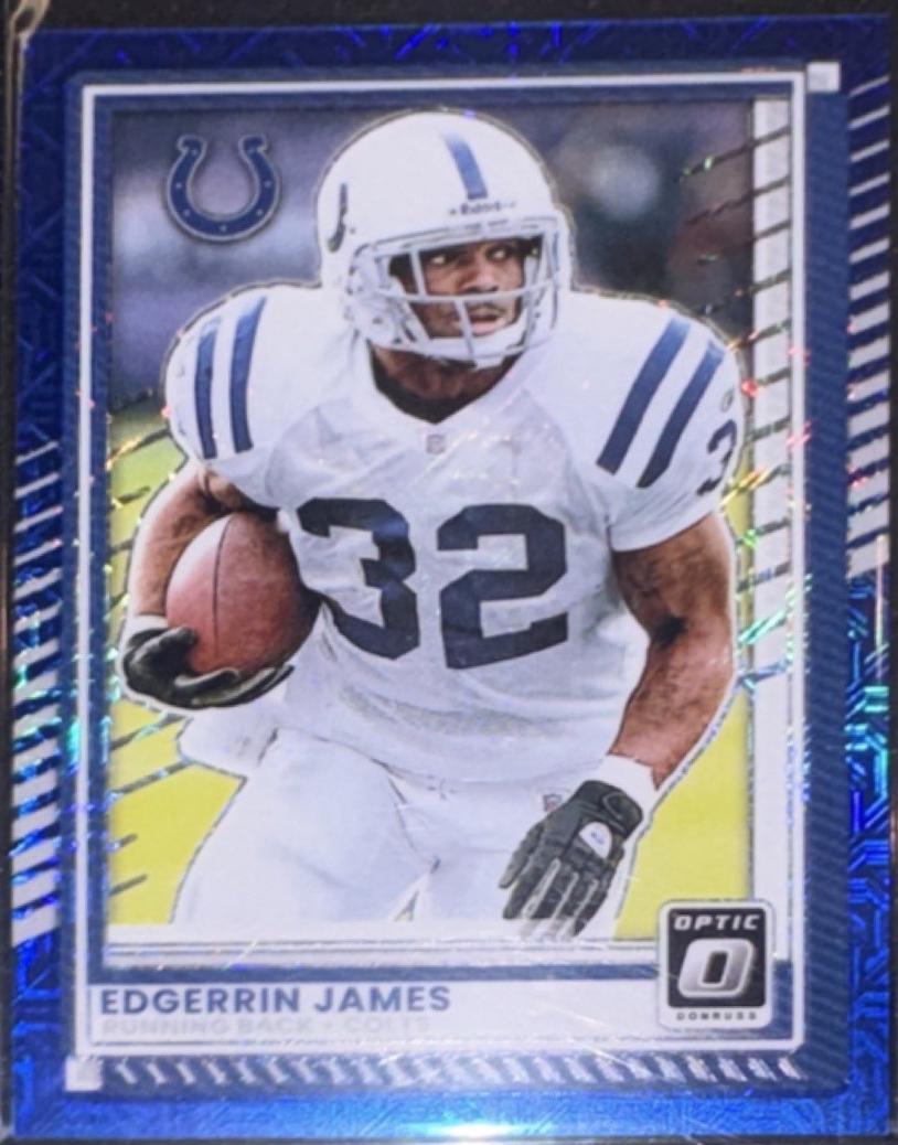 Edgerrin James [Blue Mojo] #185