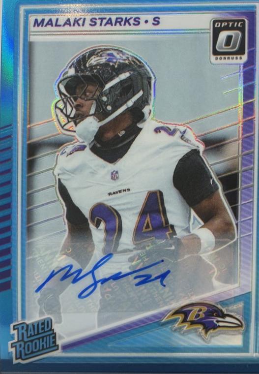 Malaki Starks [Neon Blue] #256