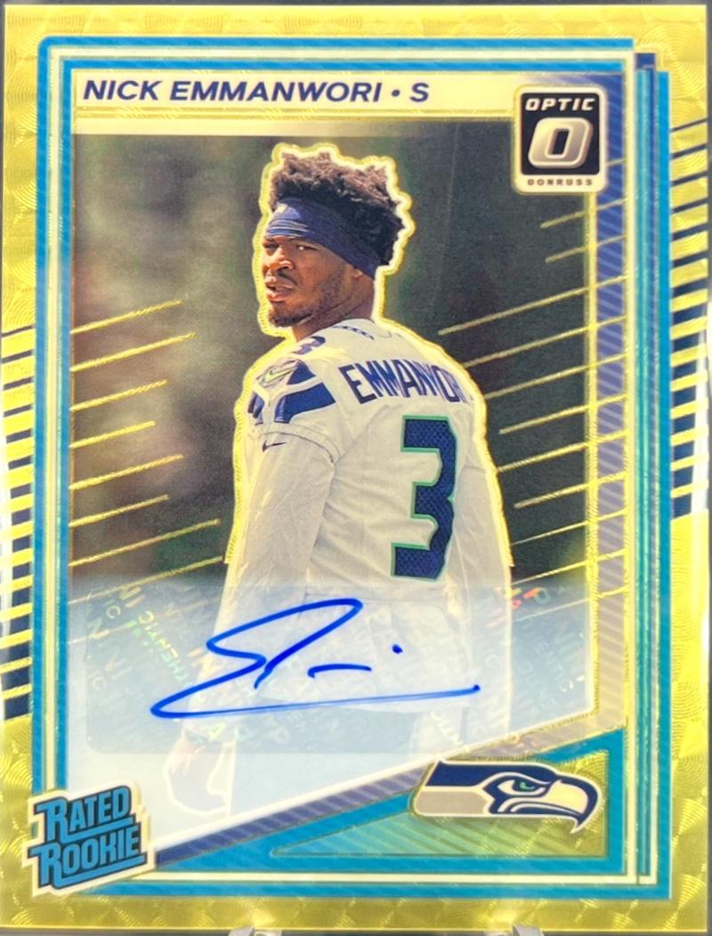 Nick Emmanwori [Gold Vinyl Autograph] #277