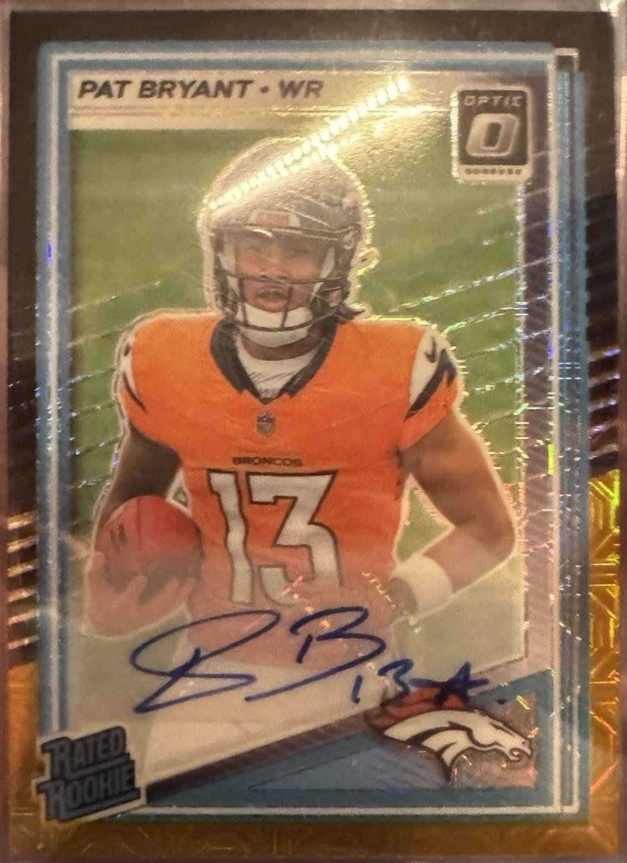 Pat Bryant [Black Gold RPS Autograph] #215