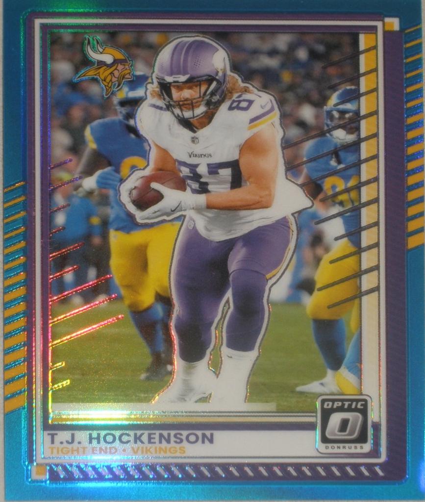 T.J. Hockenson [Aqua] #145
