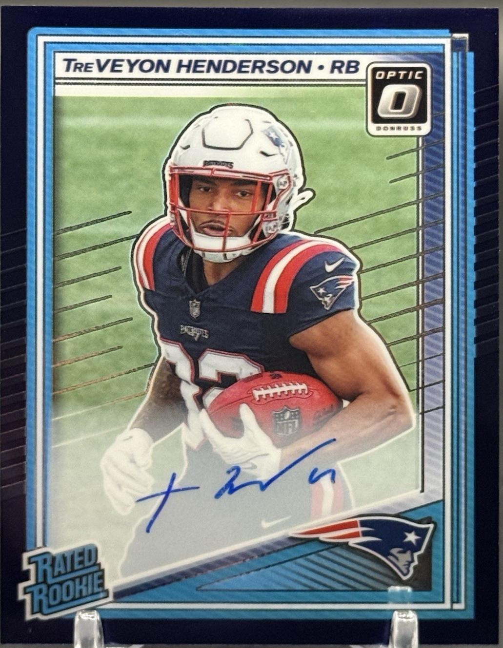TreVeyon Henderson [Purple Stars RPS Autograph] #248