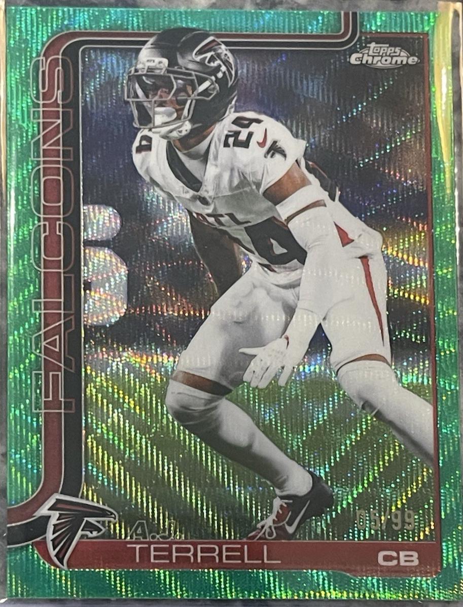 A.J. Terrell [Green Refractor] #19