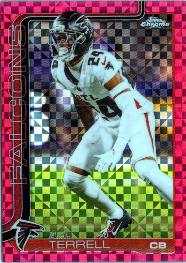 A.J. Terrell [X-Fractor Pink] #19