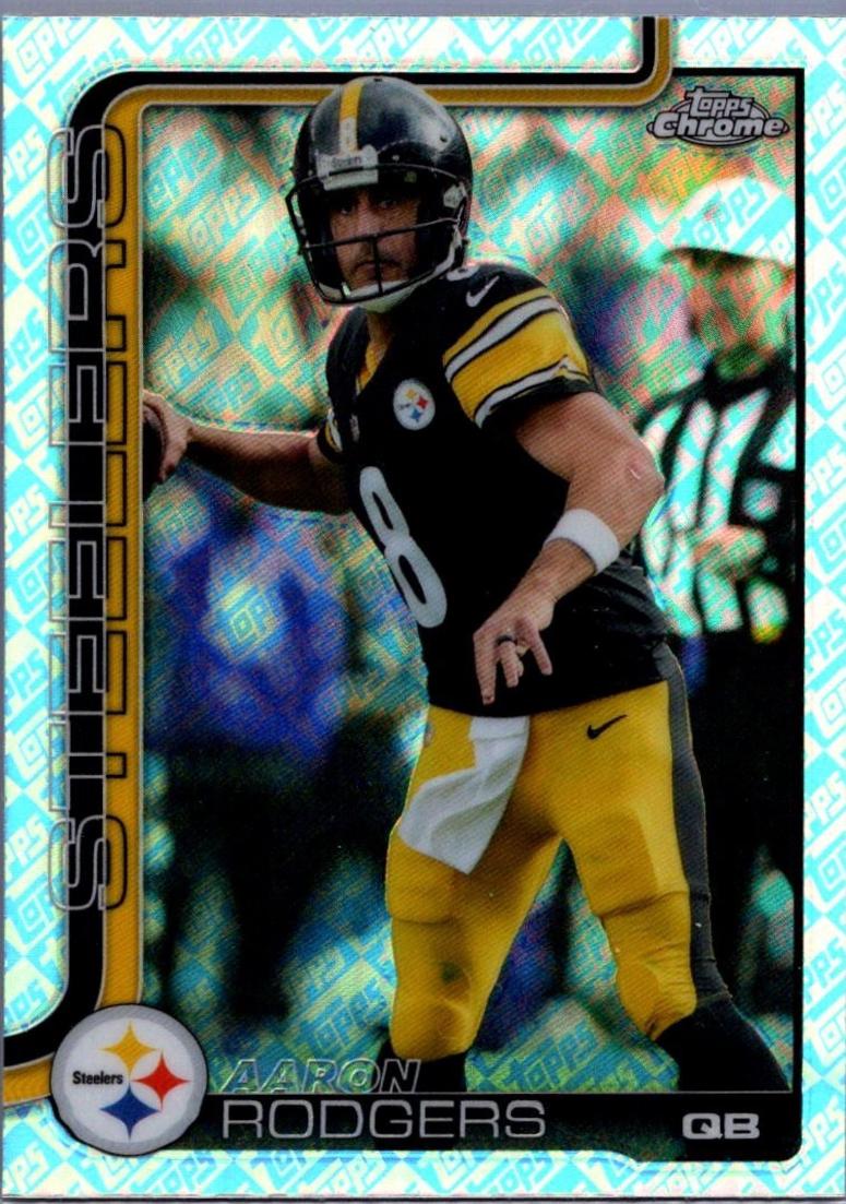 Aaron Rodgers [Topps Refractor] #255
