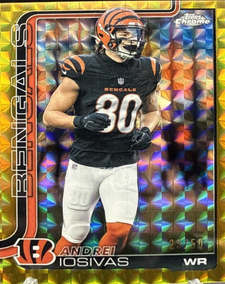 Andrei Iosivas [Gold Geometric Refractor] #60