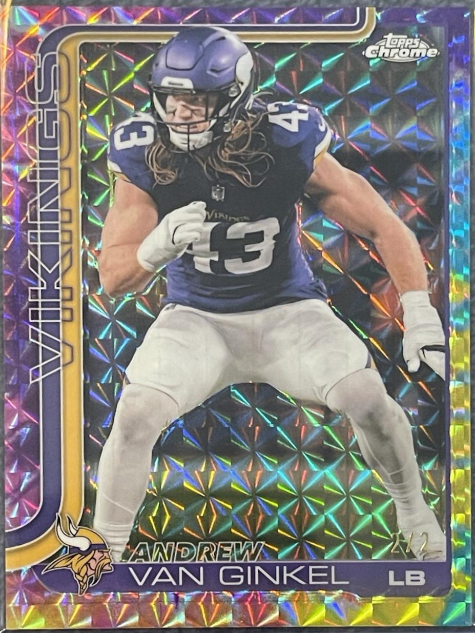 Andrew Van Ginkel [Tie Dye Geometric Refractor] #198