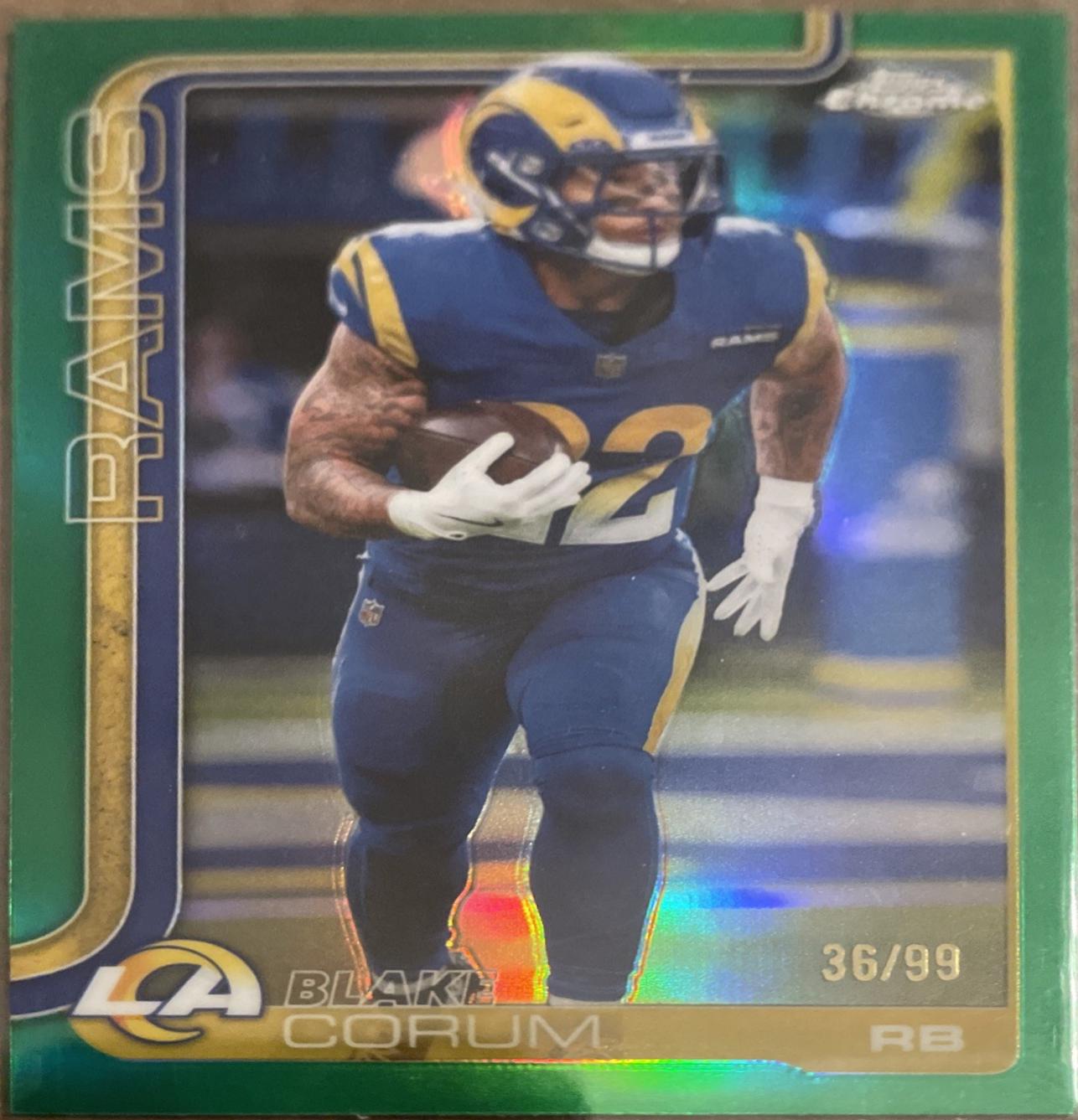 Blake Corum [Green Refractor] #171