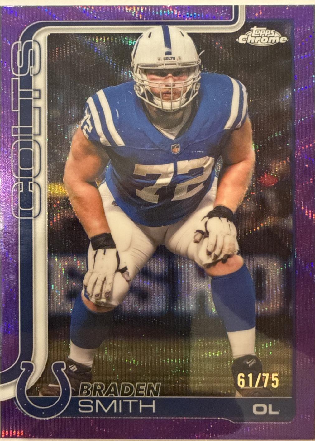Braden Smith [Purple Refractor] #134