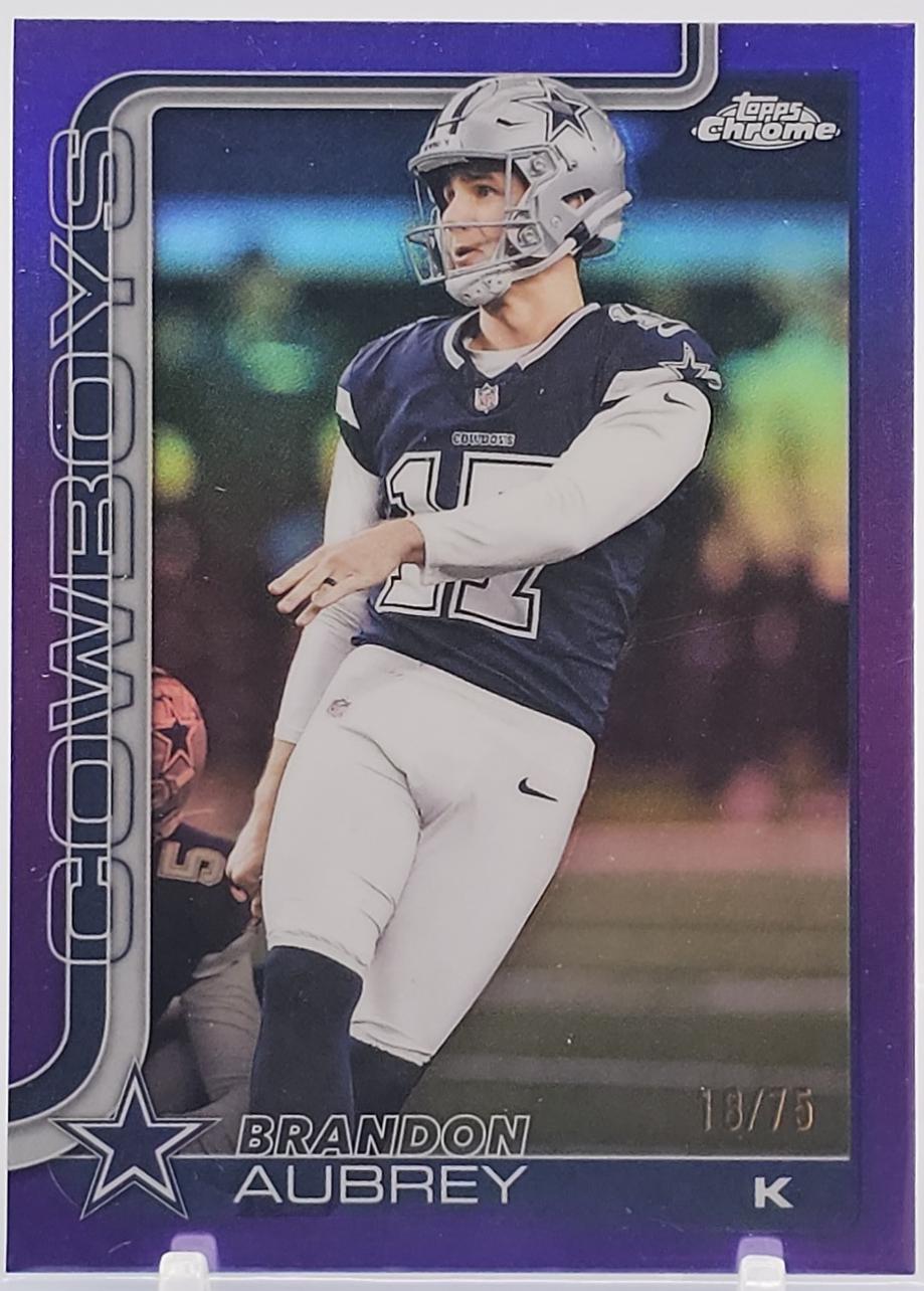 Brandon Aubrey [Purple Refractor] #81