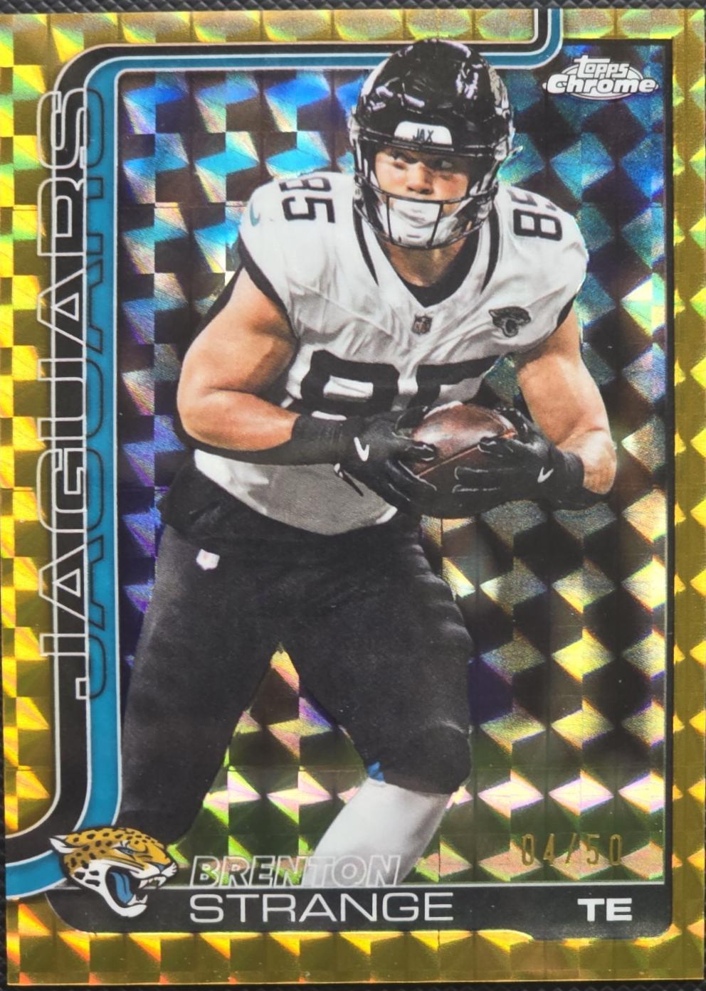 Brenton Strange [Gold Geometric Refractor] #137