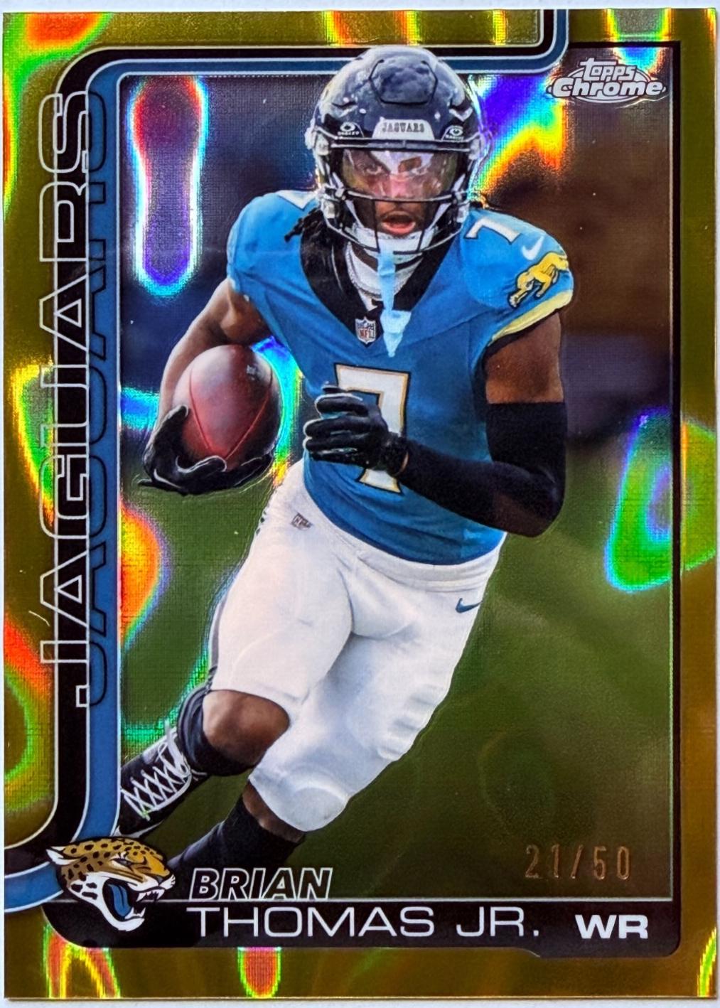 Brian Thomas Jr. [Leather Gold] #135