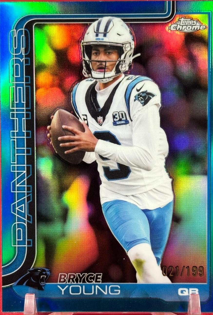 Bryce Young [Aqua Refractor] #40