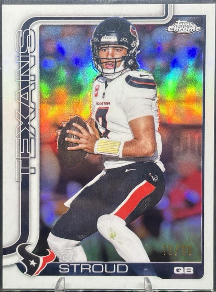 CJ Stroud [White Refractor] #119