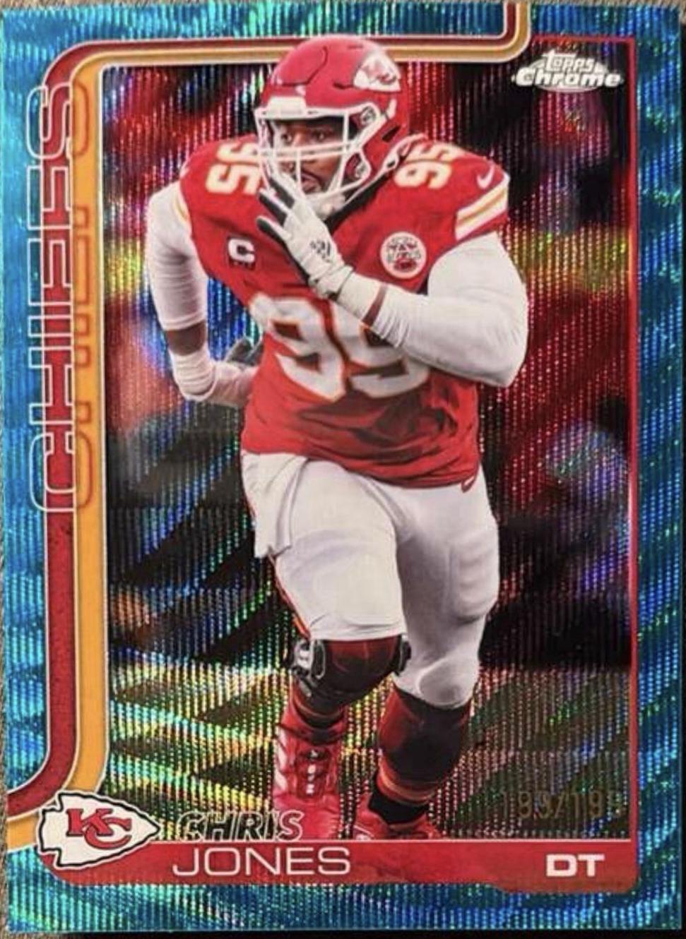Chris Jones [Aqua Wave Refractor] #153