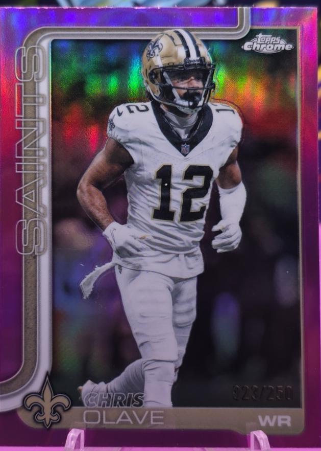 Chris Olave [Pink Refractor] #216