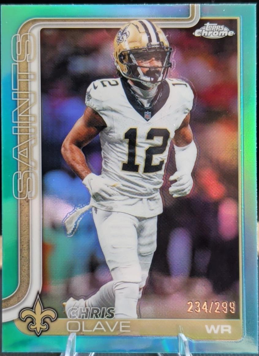 Chris Olave [Teal Refractor] #216