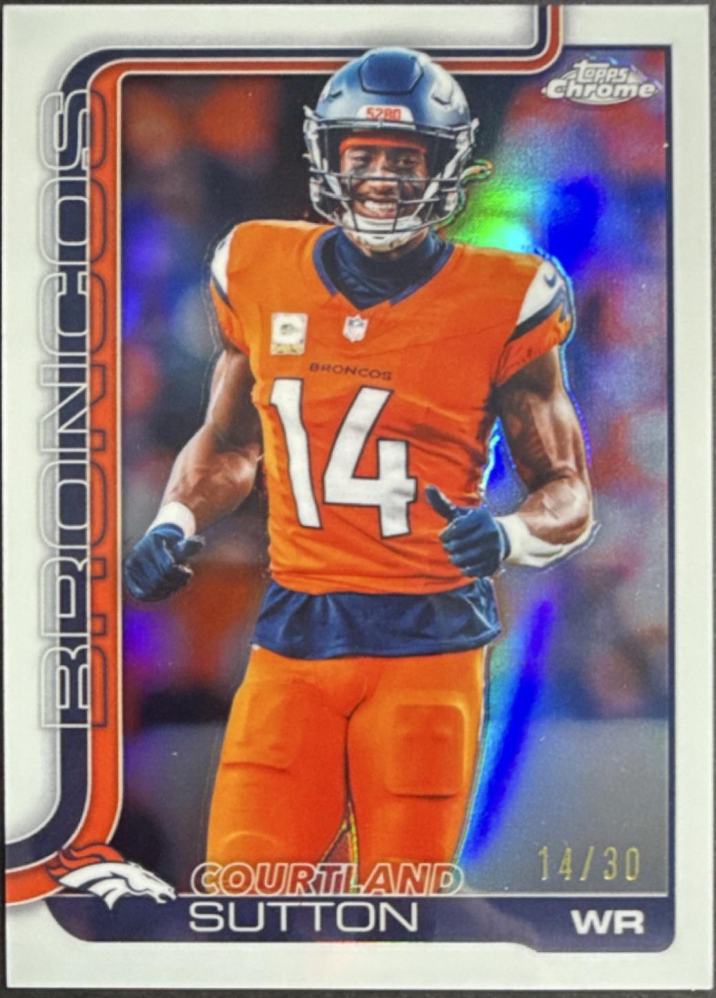 Courtland Sutton [White Refractor] #86