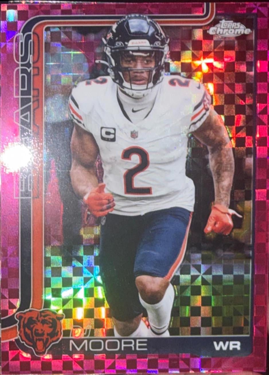 DJ Moore [X-Fractor Pink] #48