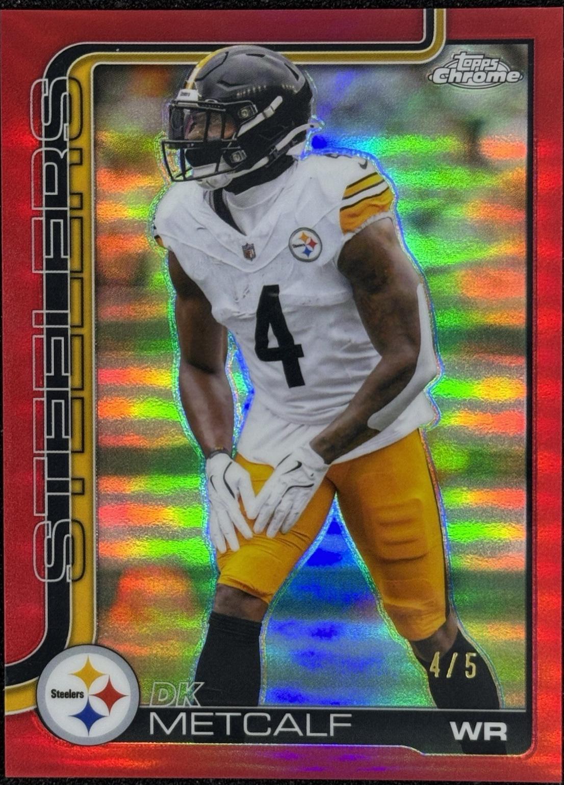 DK Metcalf [Red Refractor] #254