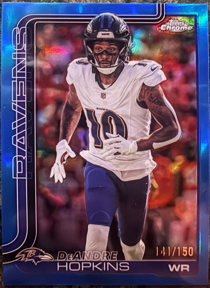 DeAndre Hopkins [Blue Refractor] #20