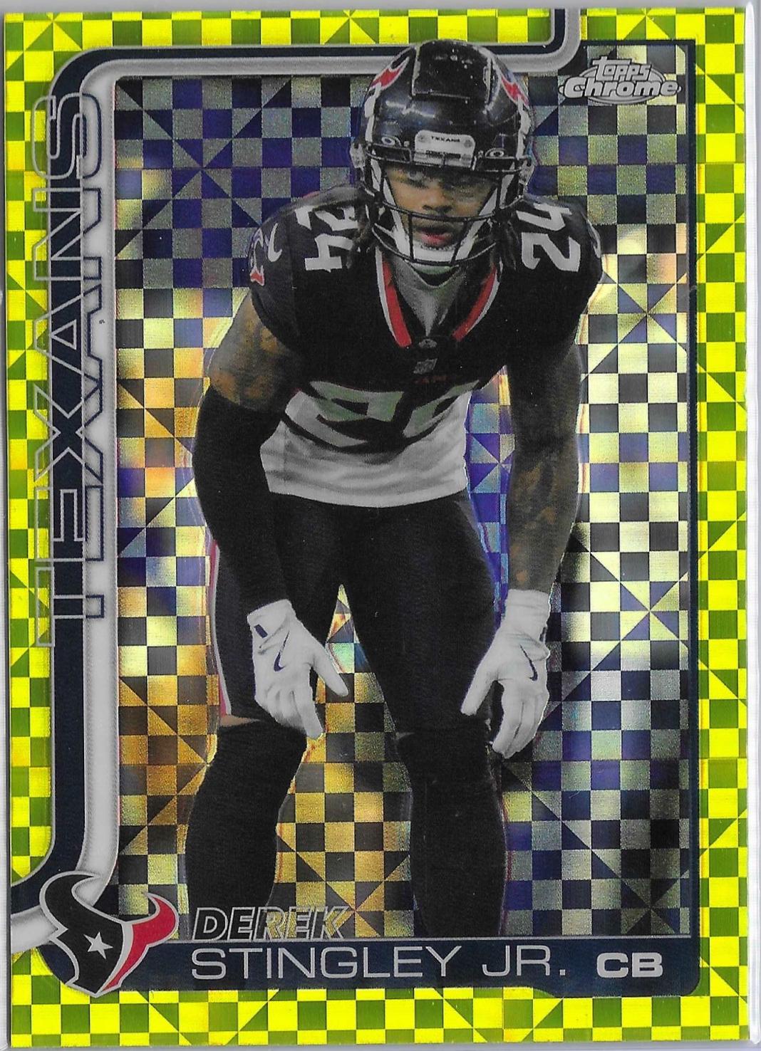 Derek Stingley Jr. [X-Fractor Green] #116