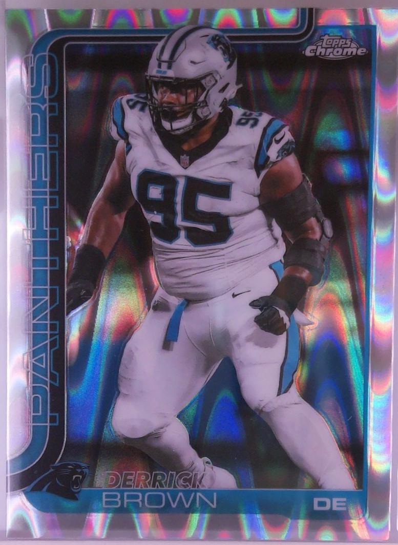 Derrick Brown [Topps Refractor] #47
