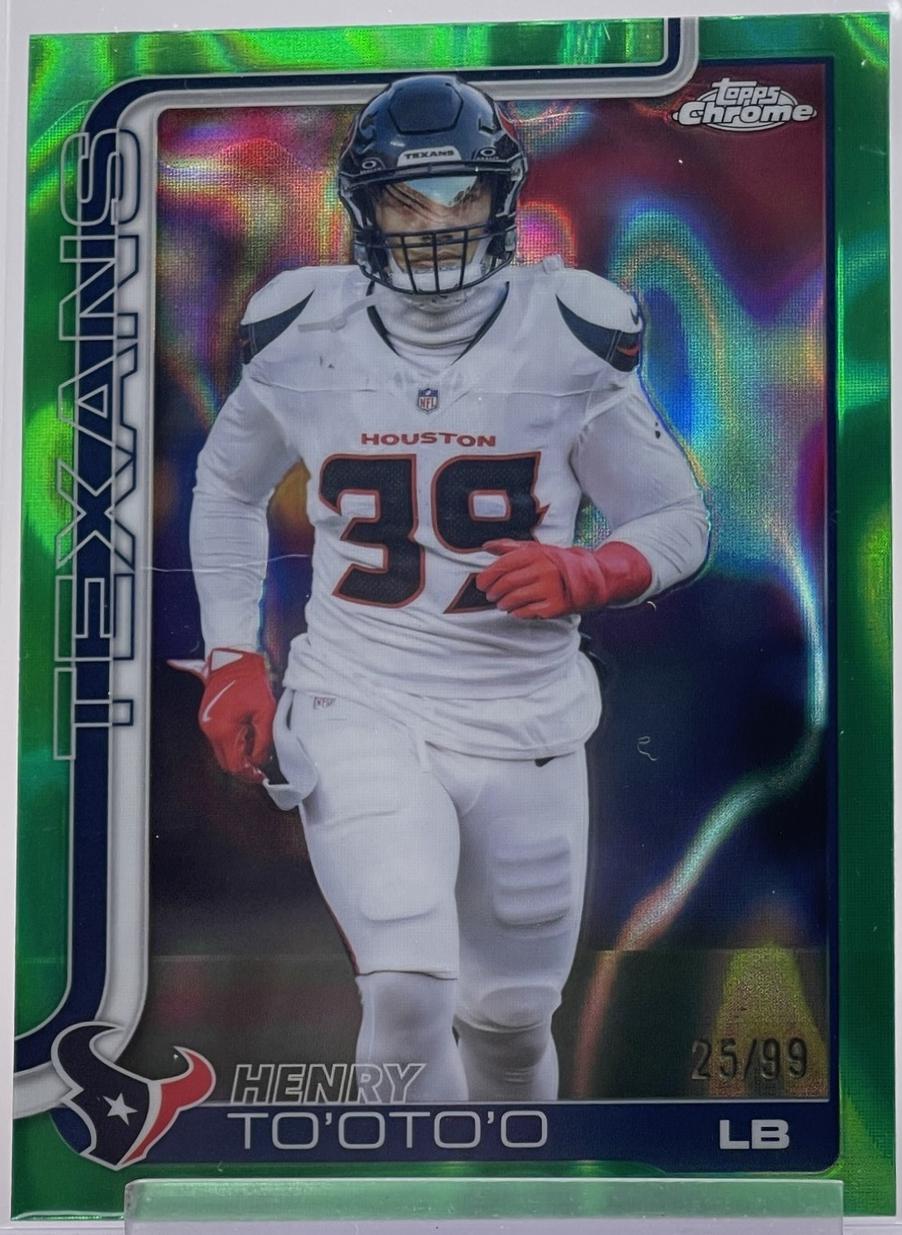 Henry To'oTo'o [Green Lava] #122