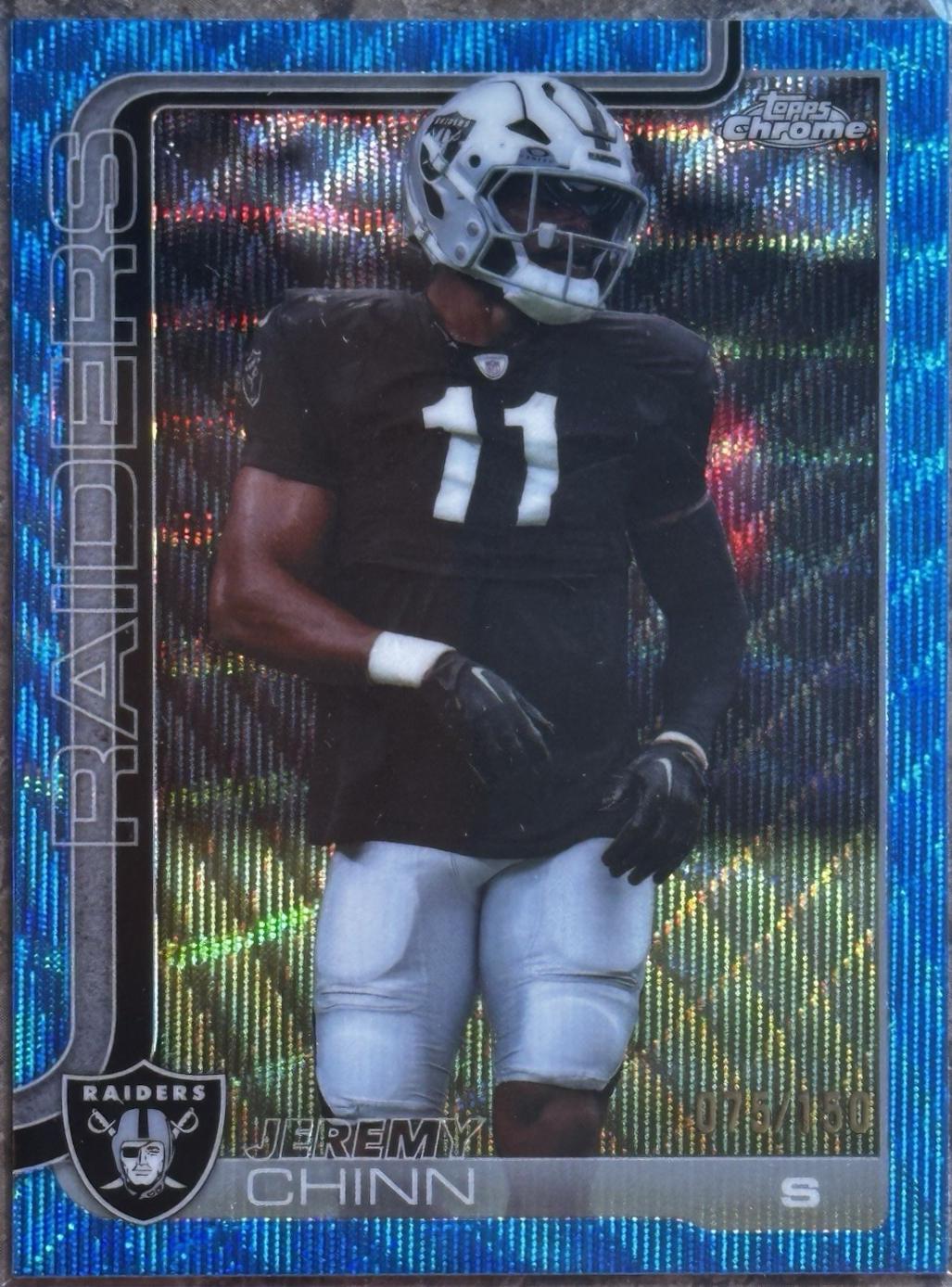 Jeremy Chinn [Blue Wave Refractor] #184