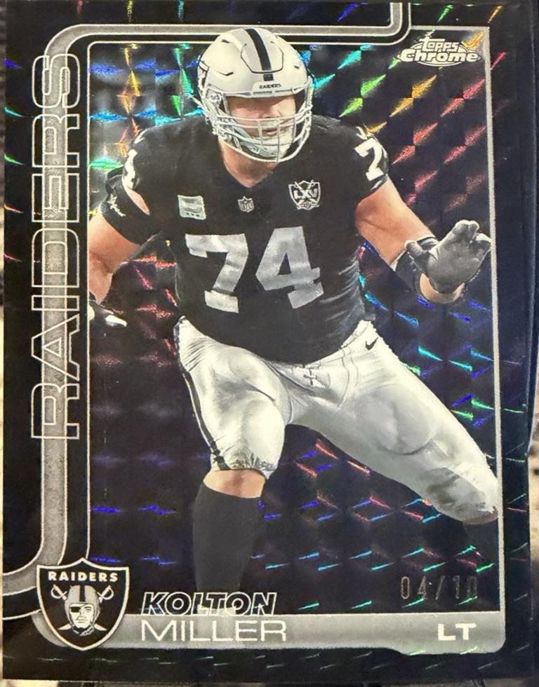 Kolton Miller [Black Geometric Refractor] #183