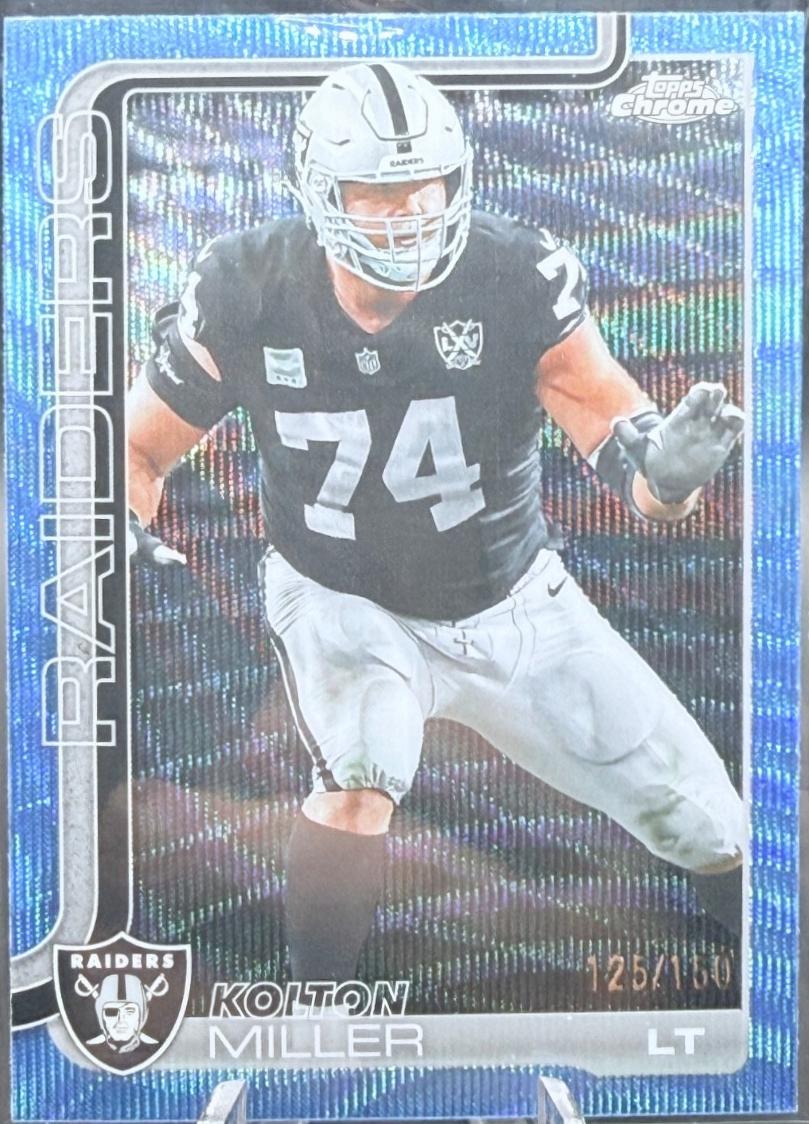 Kolton Miller [Blue Wave Refractor] #183