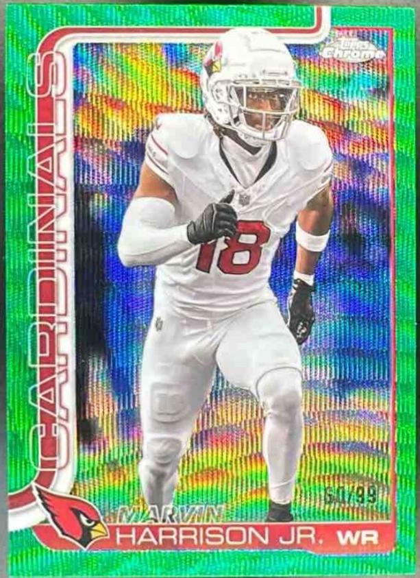 Marvin Harrison Jr. [Green Wave Refractor] #1